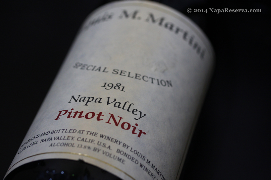 Louis Martin Napa Valley Pinot Noir